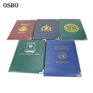 Graduation Award Standard Certificate Diploma Cover