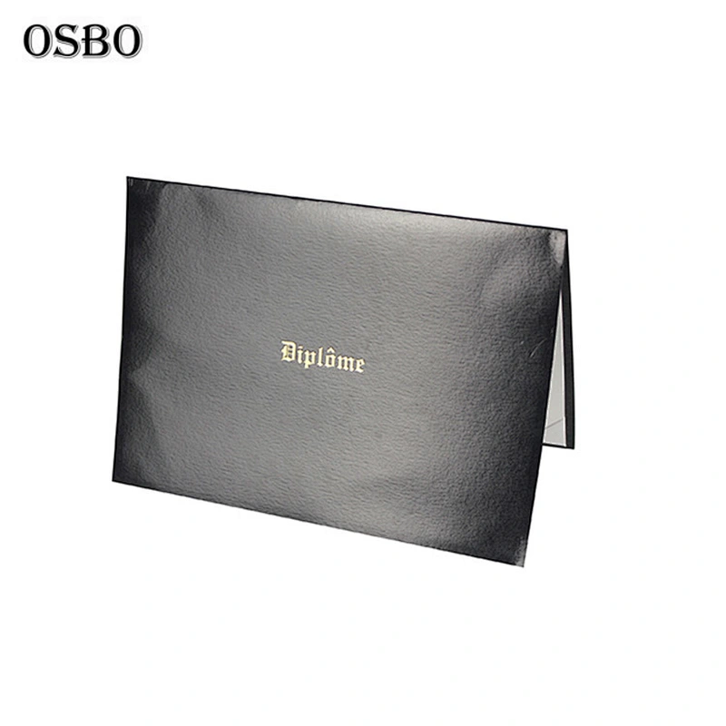A4 Degree Cheap Price Leather Certificate Leather Holder Cover