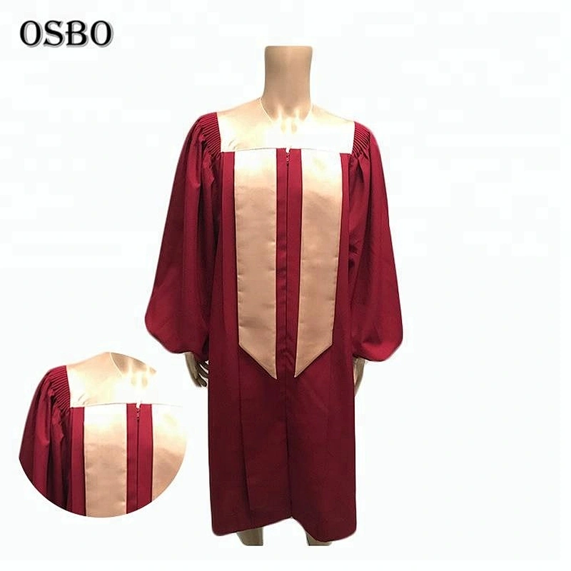 2018 Hot sell cheap modern unisex custom wholesale clergy robes cassock,church suits