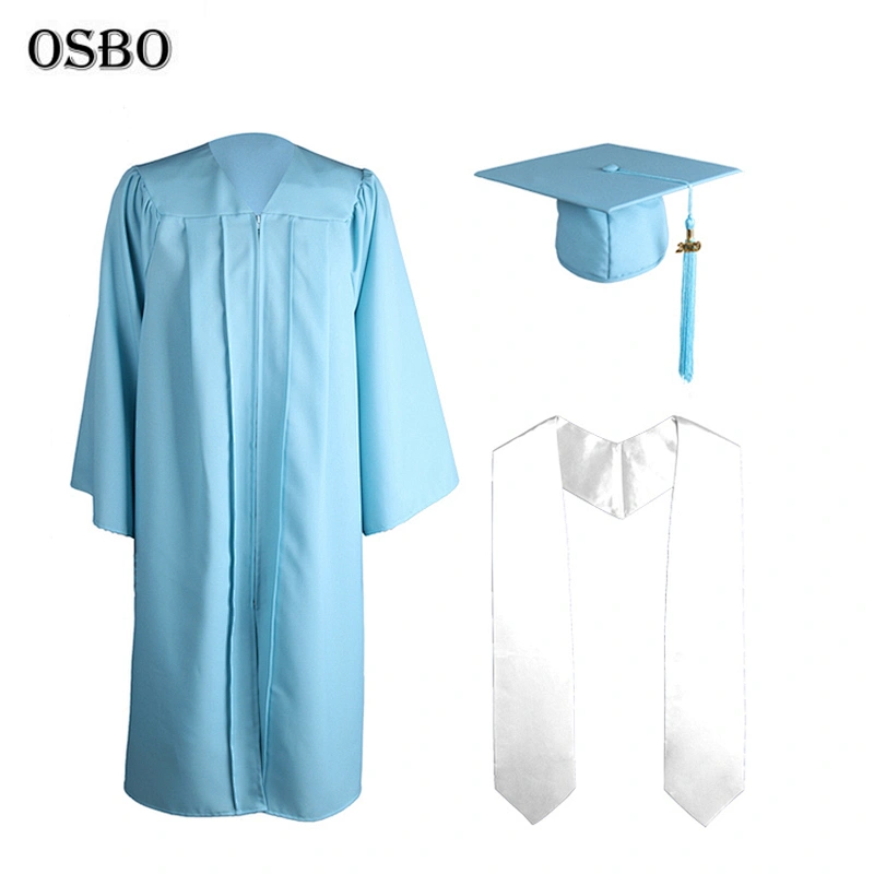 Wholesale Custom Adult High School graduation gowns set