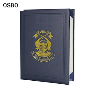High School Paper Diploma Certificate Holder Cover