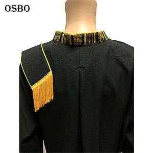 Customized OEM design clergy robes whit embroidery logo