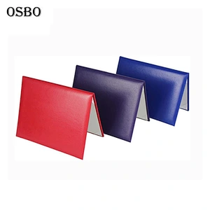 Pu Green Color New Design Graduation Diploma Cover Certificate Holder