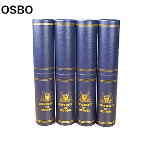 Custom paper cardboard diploma school scroll tube