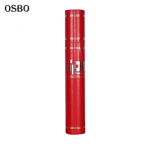 Wholesale Stamping Graduation Diploma Paper Tube PU Certificate Scroll Holder