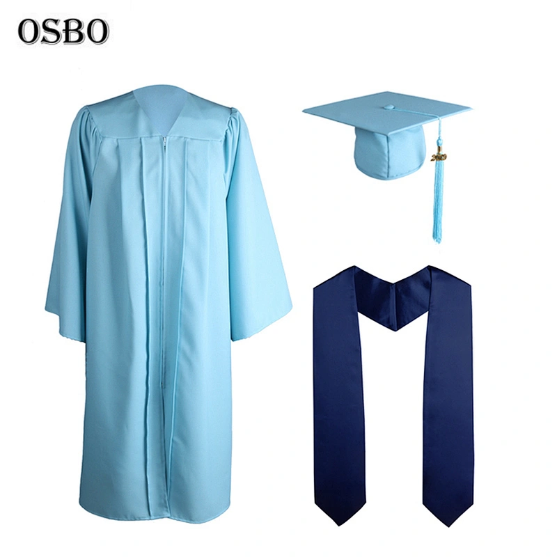 Wholesale Custom Adult High School graduation gowns set