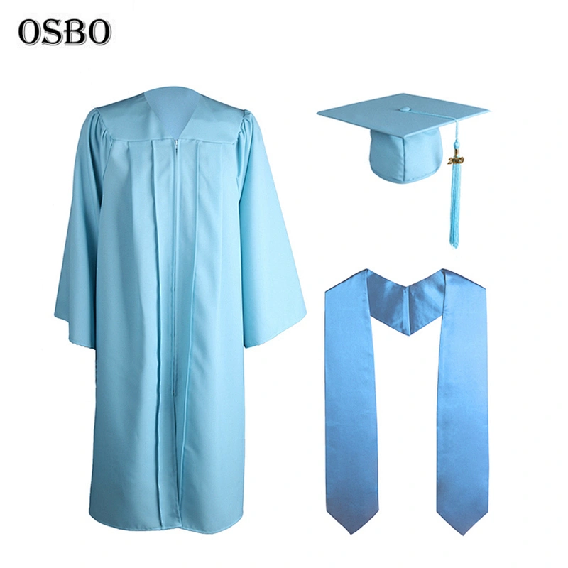 Wholesale Custom Adult High School graduation gowns set