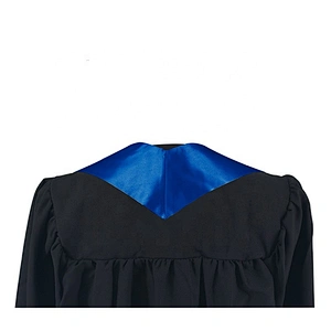 2019 Hot Sell High Quantity Royal Blue Plain Graduation Stole