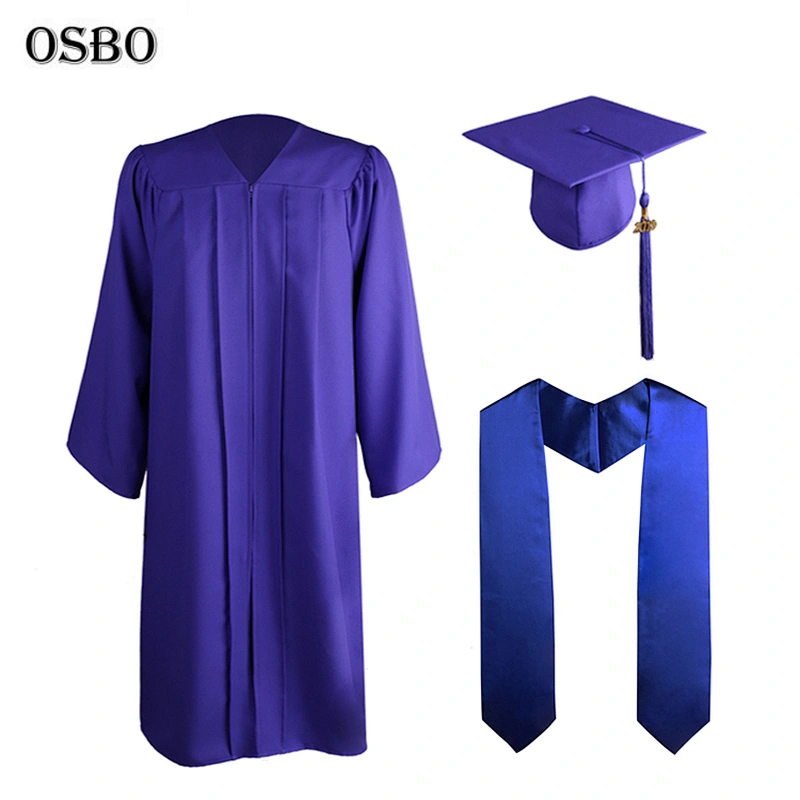 Custom Wholesale Adult US Style Bachelor Graduation Gown