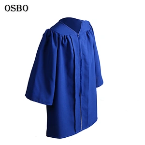 2019 royal wholesale children Cheap graduation gown set with cap