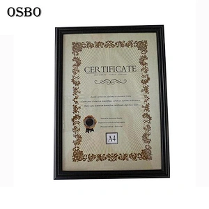 A4 Cardboard Diploma Certificate Frame