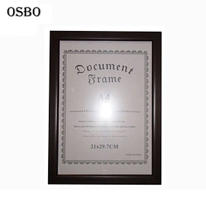 Wholesale Wooden Certificate Document Diploma Frame