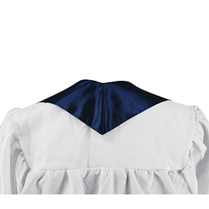 2019 Hot Sell High Quantity Navy Blue Plain Graduation Stole