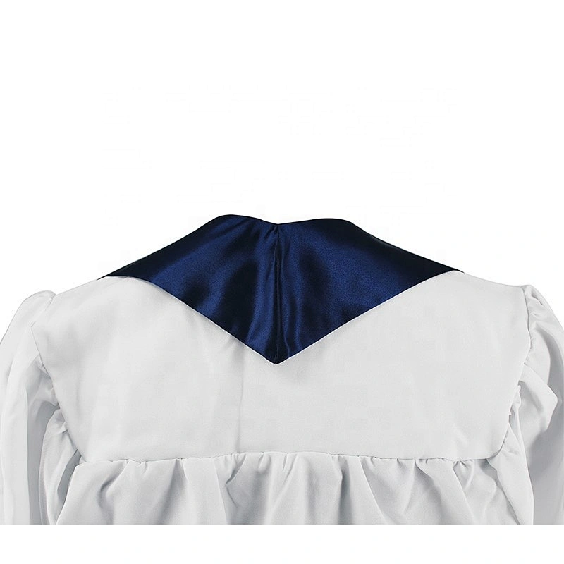 2019 Hot Sell High Quantity Navy Blue Plain Graduation Stole
