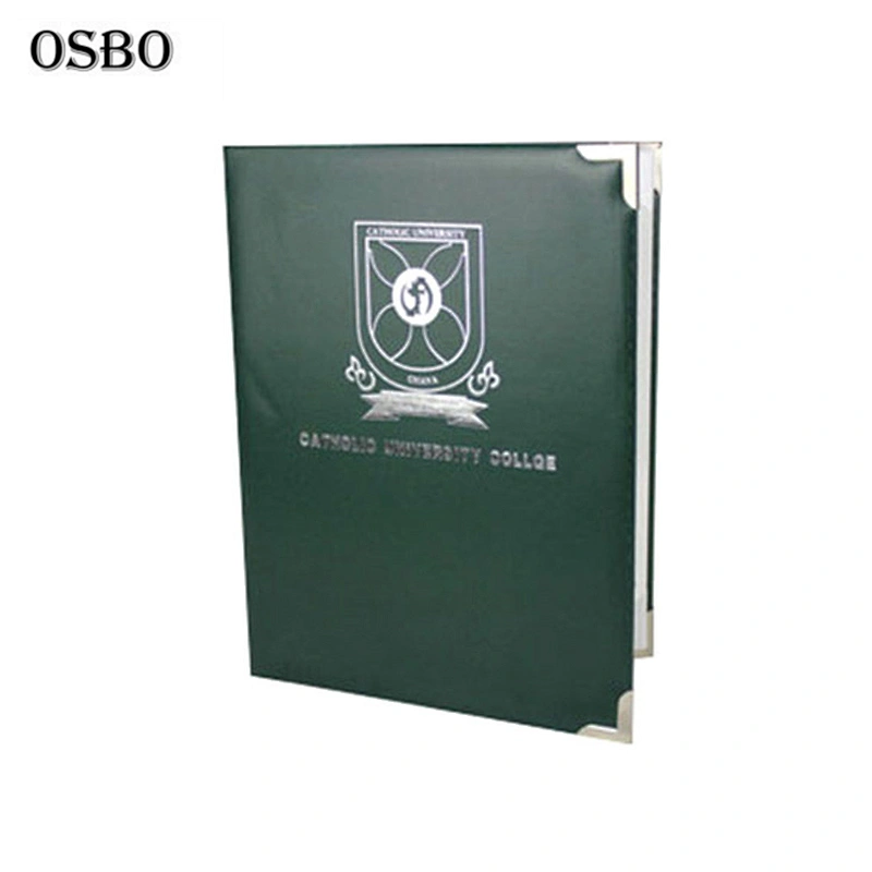 Manufacturer Graduation Certificate Holder Certificate Diploma Cover