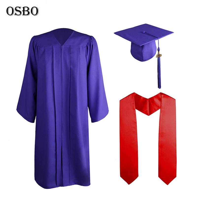 Custom Wholesale Adult US Style Bachelor Graduation Gown
