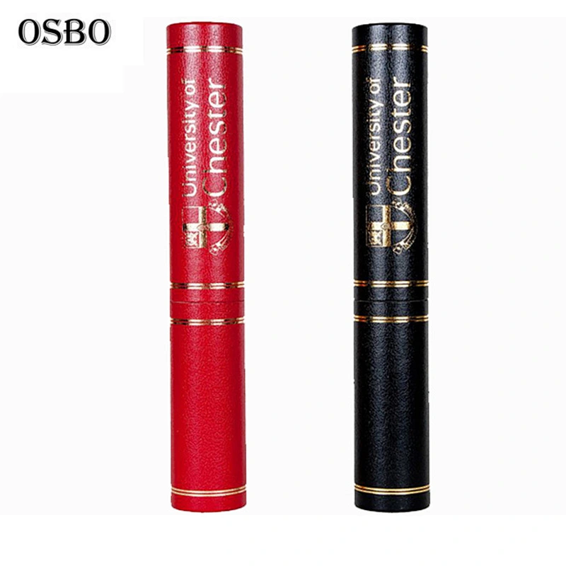 Leatherette Paper Cylinder Diploma Cylinder Certificate Tube Scroll