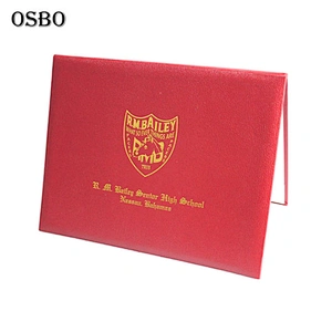 Degree School Certificate Folder Diploma Cover