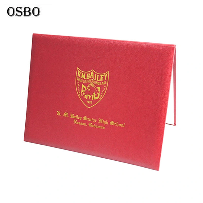 Degree School Certificate Folder Diploma Cover