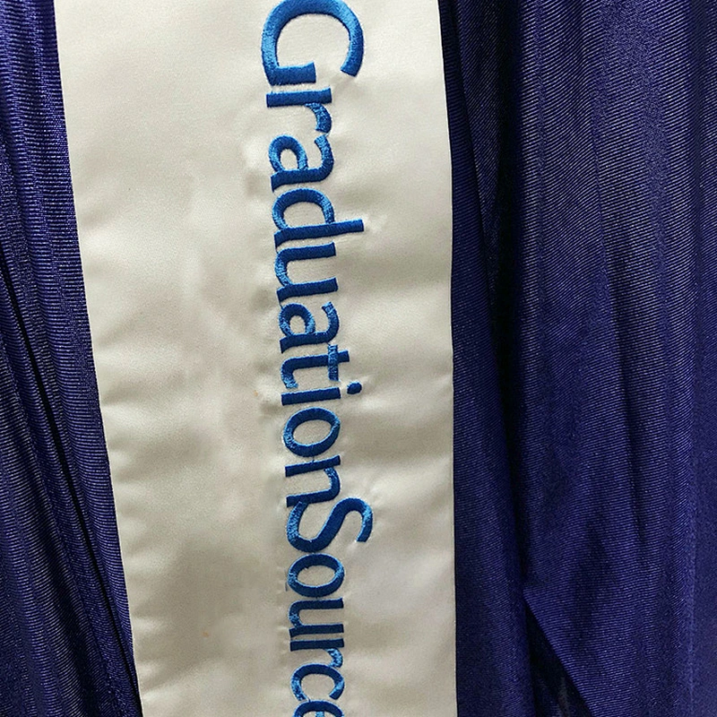 Factory Price University Honor Embroidery Graduation Stole
