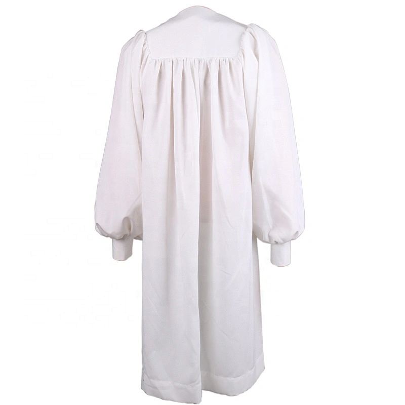 wholesale cheap white clergy robes /choir robe/ church gown