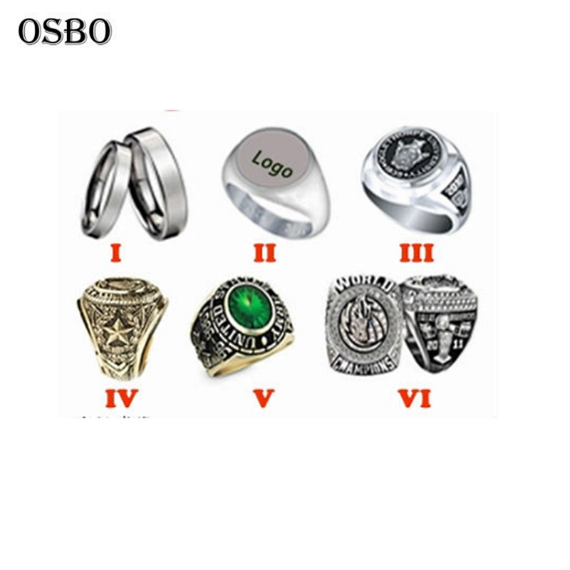 Fashion Custom Wholesale School Ring University Graduation Ring
