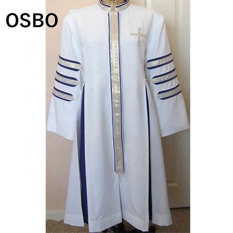 Promotion custom gospel choir robe clerical church gowns wholesale