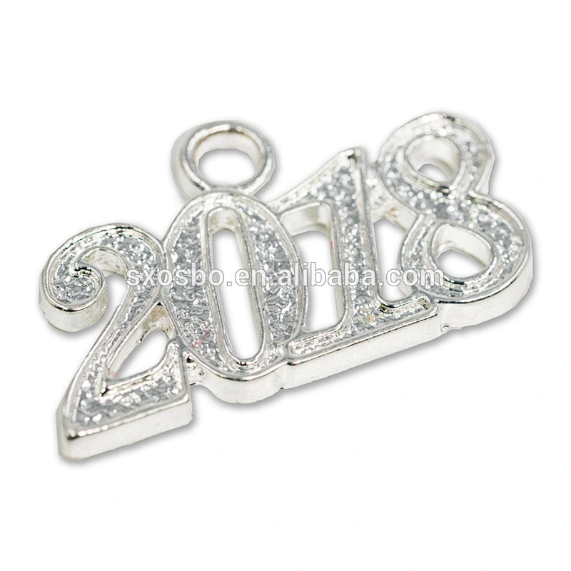 Gold Color Graduation Tassels with 2017 year charm