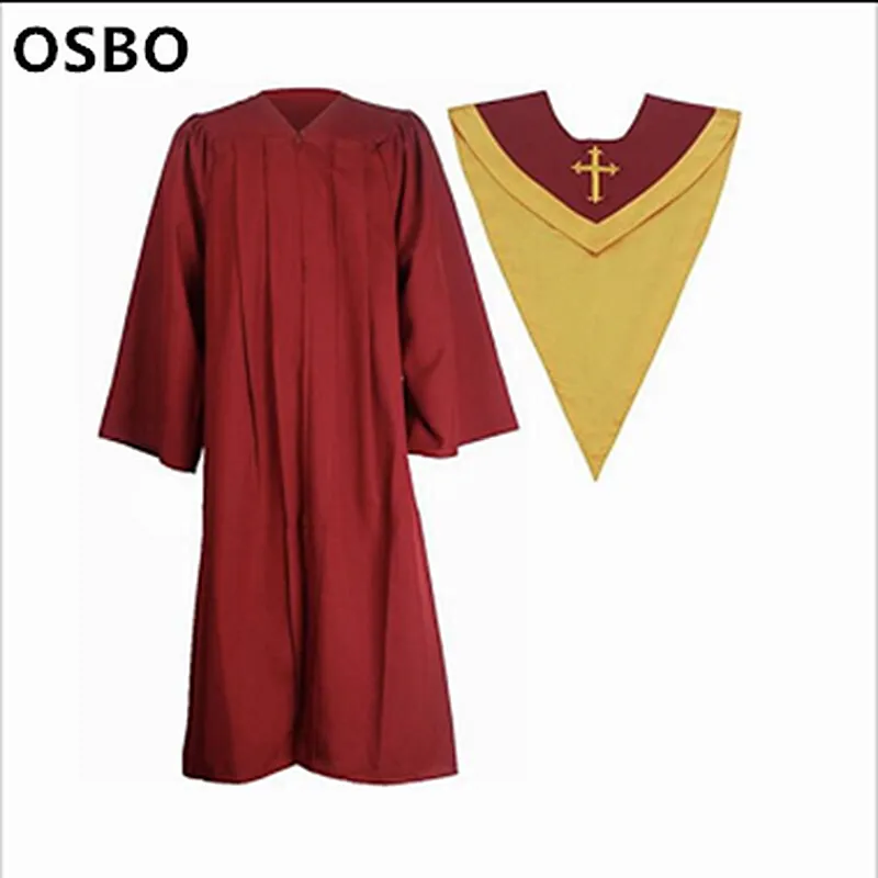 High Quality Cheap Pulpit Clergy Robe Clergy Church Robes for sale