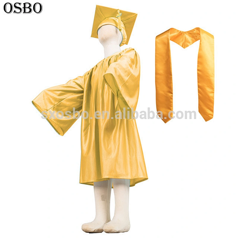 High Quality Children Graduation Gown For Kindergarten