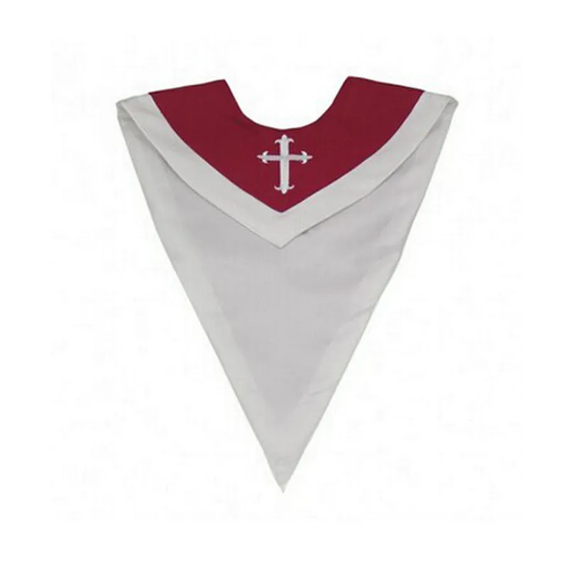 Satin V Shape Priest Stole