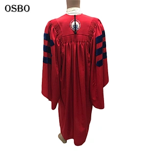 100% Polyester Customized Color Church cheap polyester clergy robes