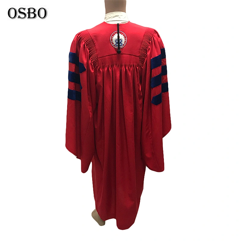 100% Polyester Customized Color Church cheap polyester clergy robes