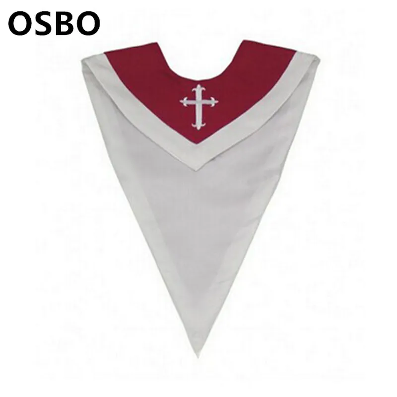 Satin V Shape Priest Stole