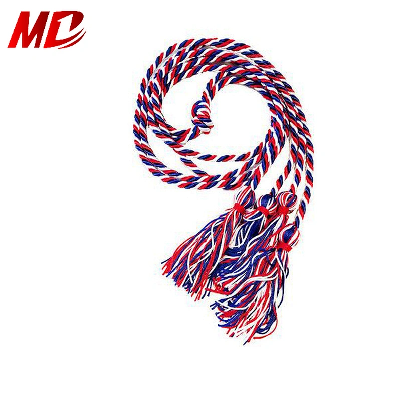 Rayon double color graduation rope college honor cord from China ...