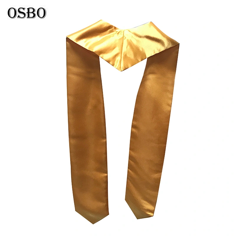 Unisex African Plain Adult Graduation Stole