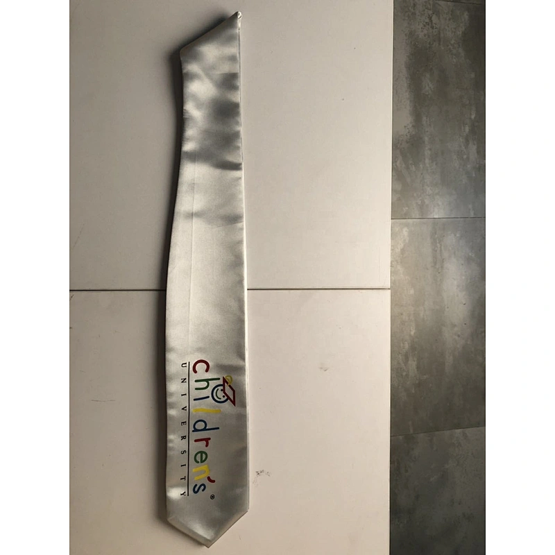 printed colorful  satin graduation stole or sach for children