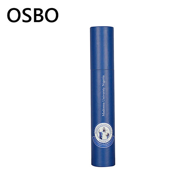 Custom cardboard paper colorful printed certificate tubes