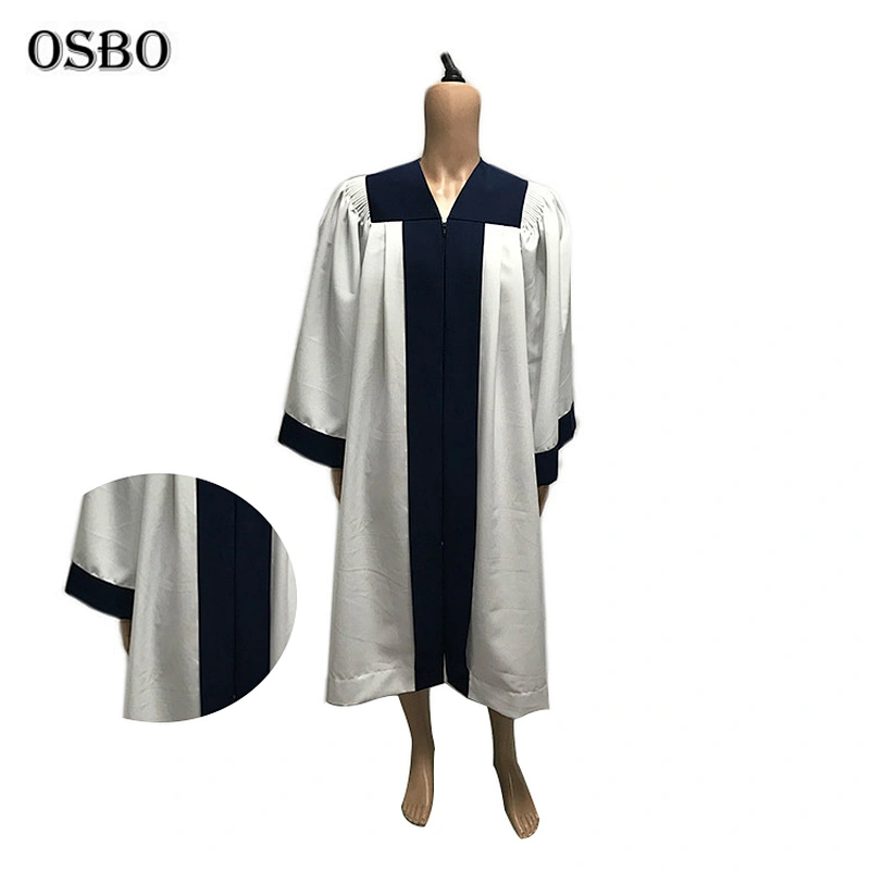 Hot sale design church surplice,clergy cassock,pastor robes