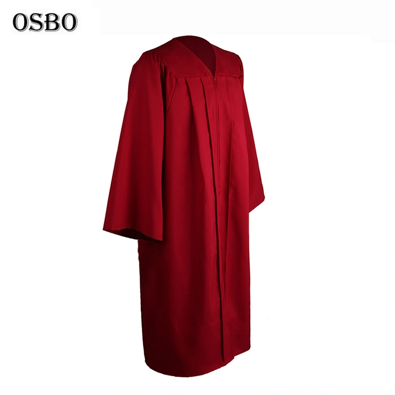 2019 Maroon Wholesale University Academic College Graduation Gown Set