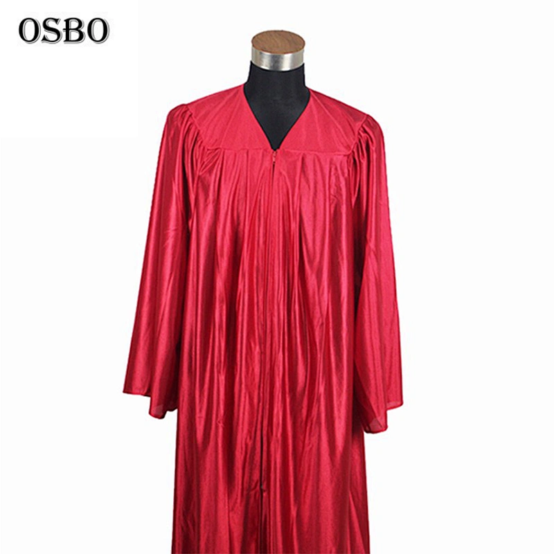 Wholesale Red Graduation Master Gown For Sale