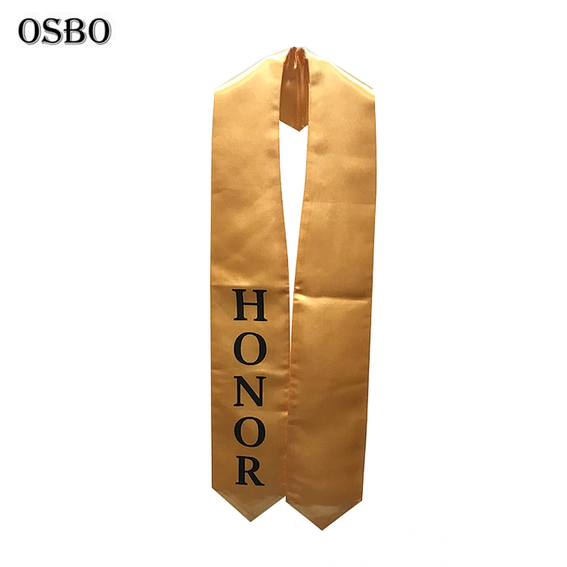 Unisex African Plain Adult Graduation Stole