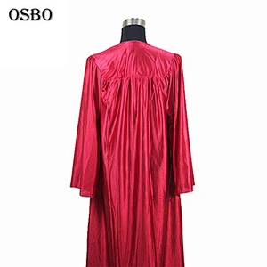 Wholesale Red Graduation Master Gown For Sale