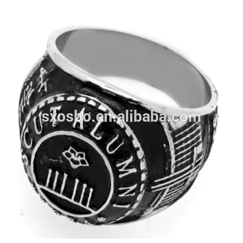 University graduation souvenir wholesale chinese rings