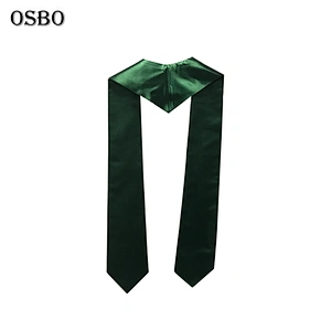 Unisex African Plain Adult Graduation Stole
