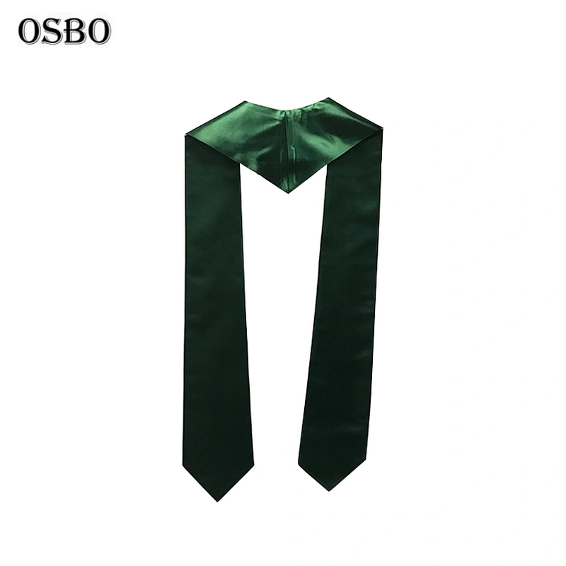 Unisex African Plain Adult Graduation Stole