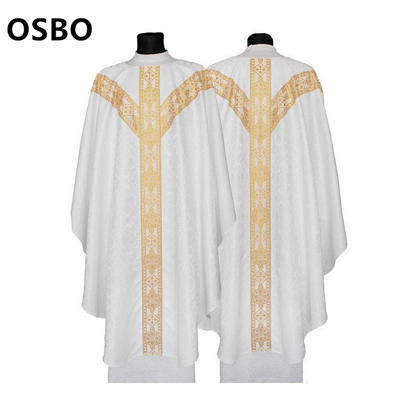 ODM/OEM plain white custom wholesale clergy robes for sale