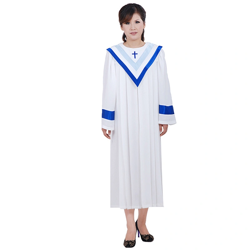 Church Choir Dress Clothing Jesus Class Service Wear Wedding Hymn Holy Garments Nun Costume Christian church Sing Robe