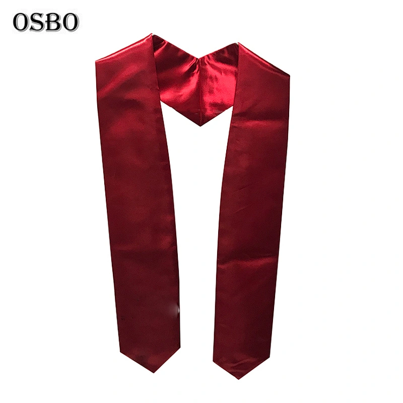 Unisex African Plain Adult Graduation Stole