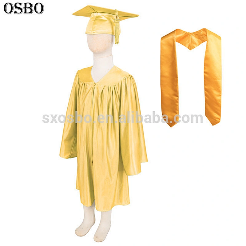 High Quality Children Graduation Gown For Kindergarten